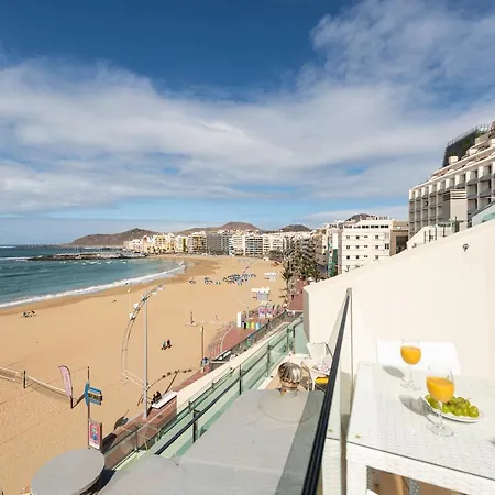 Beachfront Las Canteras - Sea Views Terrace Лас-Пальмас-де-Гран-Канария